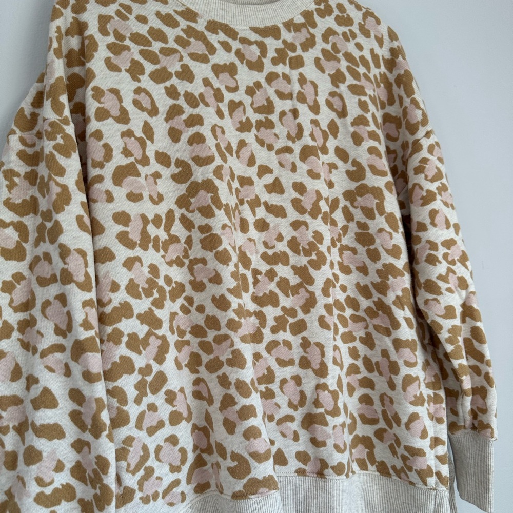 Aerie Leopard Print Sweater - Picture 3 of 4